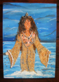 ARTE EM CONCHAS - RAINHA DOS MARES