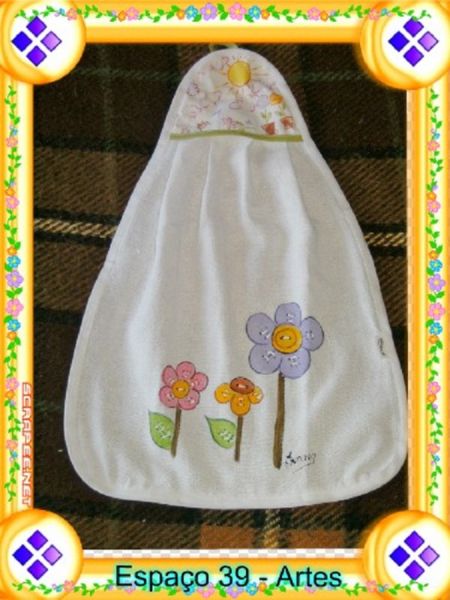 BATE-MÃO COM PINTURA DECORATIVA