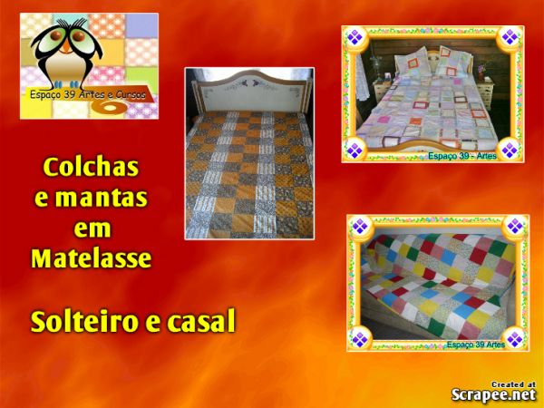 Colchas em matelasse