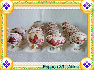 ARTESANATO EM CONCHAS -SOUVENIR TURISTICO